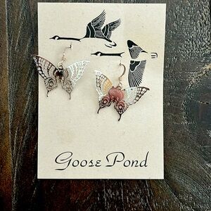 Butterfly earrings